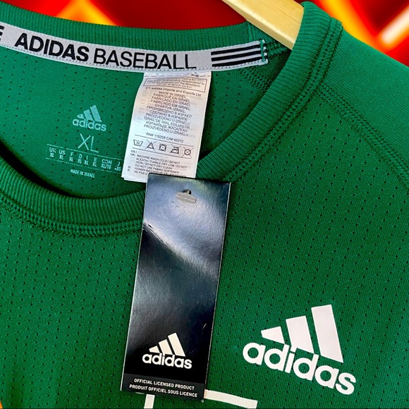 NWT Official Miami Hurricanes Adidas Baseball Jersey Shirt - Picture 8 of 8